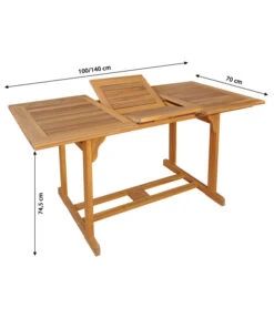 Dehner Ausziehtisch Macao -Gardena Store 1028026 WE BG 001 AusziehtischMacao