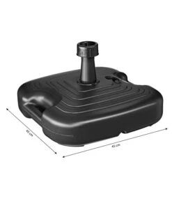 Sonnenschirm-Ständer, Kunststoff, 20 Liter, Ca. B45/T45 Cm -Gardena Store 1030055 WE BG 001 SchneiderSonnenschirmStaenderKsSchirmst20LGrauD