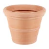 Vasar Kunststoff-Topf Doppio Bordo, Rund, Terrakotta 2 Vasar Kunststoff-Topf Doppio Bordo, Rund, Terrakotta -Gardena Store 1107614 BildFS 001 UebertopfImprunetaDoppioBordoKunTopfImpruneta70Cm