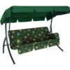 Angerer Hollywoodschaukel Trend, Design Korfu Grün, 3-Sitzer -Gardena Store 1689819 WE FS 001 TrendHollywoodschaukel