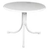 MFG Freizeitmöbel Boulevard-Klapptisch Sevelit, Weiß, Ø85/H70 Cm 2 MFG Freizeitmöbel Boulevard-Klapptisch Sevelit, Weiß, Ø85/H70 Cm -Gardena Store 1741818 WE FS 001 MFGBoulevardKlapptischSevelit