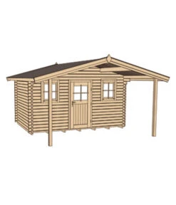 Weka Weekendhaus 138 Gr. 1, Ca. B450/H299/T514 Cm 7 Weka Weekendhaus 138 Gr. 1, Ca. B450/H299/T514 Cm -Gardena Store 1811223 WE DE 002 BBH45MMZUGSPITZEGR1V200