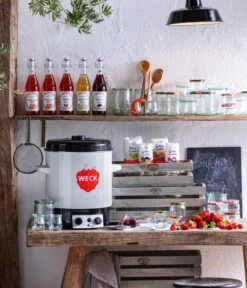 WECK® Automatik-Einkochautomat Mit Zeitschaltuhr, 29 L 8 WECK® Automatik-Einkochautomat Mit Zeitschaltuhr, 29 L -Gardena Store 1944941 WE MO 007 ErdbeerSecco