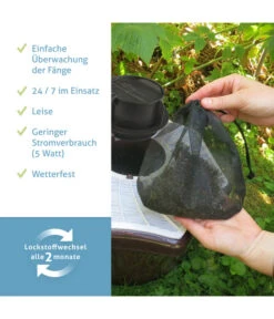 Biogents BG-Mosquitaire Mückenfalle, 1 Stk. 8 Biogents BG-Mosquitaire Mückenfalle, 1 Stk. -Gardena Store 2010767 WE DE 003 BGMosquitaireMueckenfalle