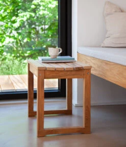 Cinas Gartenhocker Vega -Gardena Store 2012045 WE MO 003 TeackhockerVega