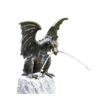 Rottenecker Bronzefigur Drache Terrador -Gardena Store 2306801 WE FS 001 BronzevogeldracheTerrador1