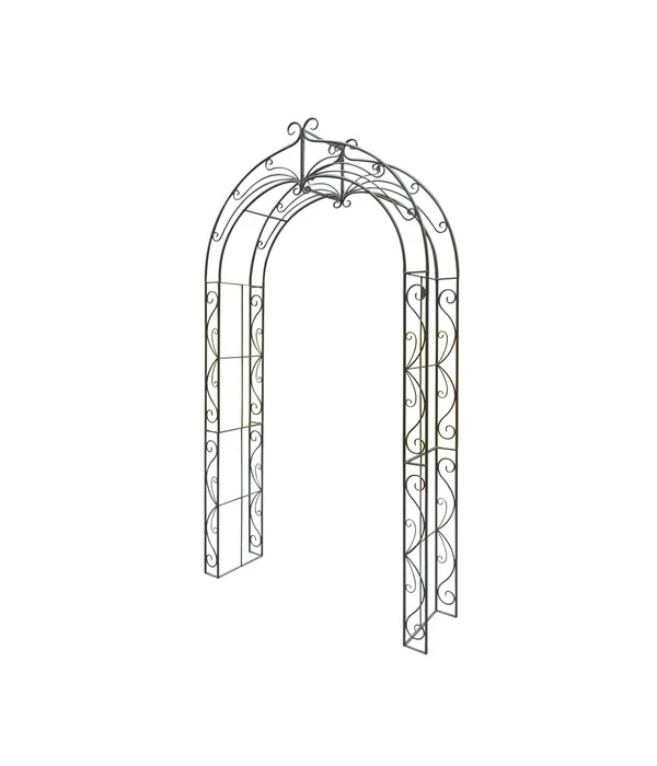 Dehner Metall-Rosenbogen Melina, Ca. B134/H244/T38 Cm 3 Dehner Metall-Rosenbogen Melina, Ca. B134/H244/T38 Cm