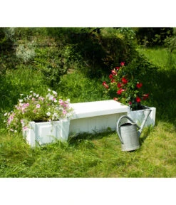 KHW Kunststoff-Gartenbank Berlin -Gardena Store 2547339 WE MO 002 BankBerlinweiss