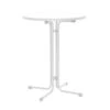 MFG Freizeitmöbel Klapp-Stehtisch, Ca. Ø 85/H110 Cm -Gardena Store 2566099 WE FS 001 KLAPPSTEHBIERTISCHweiss85CM