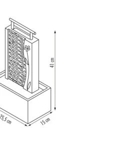 Seliger Zimmerbrunnen Guo, Schiefer -Gardena Store 2700904 WE FS 002 SeligerZimmerbrunnenGuoSchiefer