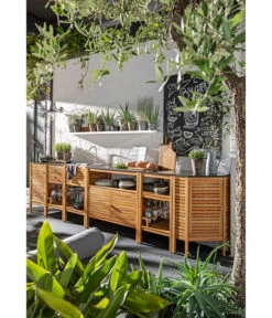 Dehner Schrank Southampton, 100 X 50 X 90 Cm -Gardena Store 2806644 WE MO 001 OutdoorkuecheSouthampton