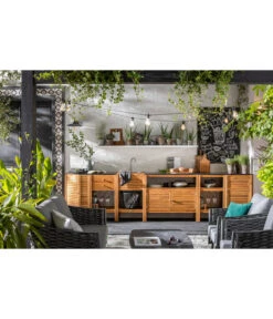 Dehner Schrank Southampton, 100 X 50 X 90 Cm -Gardena Store 2806644 WE MO 002 Outdoorkuechesouthampton