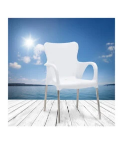 Best Alu-Stapelsessel Maui, 4er Set -Gardena Store 3046851 WE MO 001 4erStapelsesselMauiWeiss