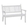 Blome Bank Hohenzollern, 2-Sitzer -Gardena Store 316638 WE FS 001 KunststoffbankHohenzollernweiss