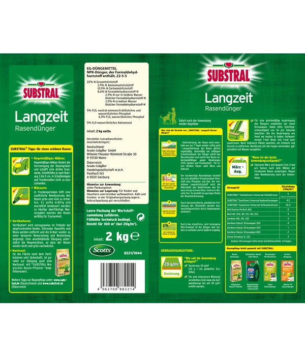 Substral® Langzeit Rasendünger 4 Substral® Langzeit Rasendünger – Bild 2