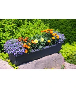 Geli Kunststoff-Blumenkasten Aqua Andalucia -Gardena Store 3955739 WE MO 001 GeliKunststoffBlumenkastenAquaAndaluciamitLangzeitbewaesseungssystem