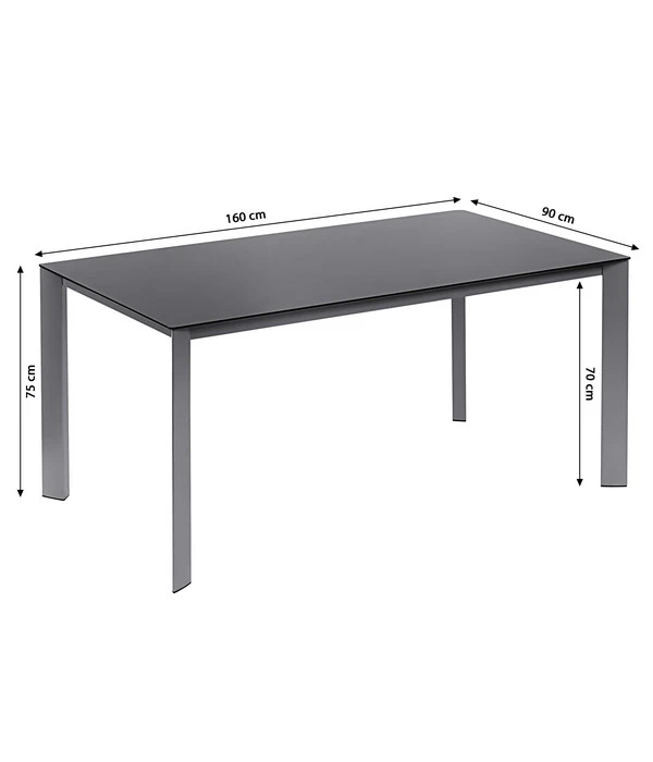 Dehner Esstisch Macon, Ca. B160/H75/T90 Cm 6 Dehner Esstisch Macon, Ca. B160/H75/T90 Cm – Bild 4