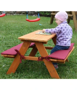 Habau Kinder Picknickbank, 89 X 79 X 50 Cm -Gardena Store 4031092 WE MO 001 Kinderpicknickbank