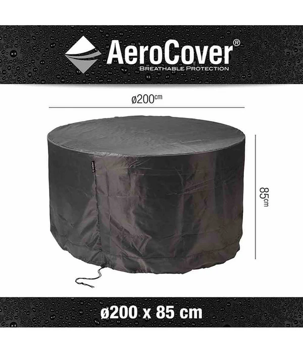 AeroCover Sitzgruppenhülle, Ca. Ø200/H85 Cm 4 AeroCover Sitzgruppenhülle, Ca. Ø200/H85 Cm – Bild 2