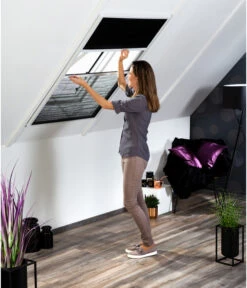 Hecht Kombi-Dachfenster-Plissee, Ca. B110/H160 Cm -Gardena Store 4144168 4144176 WE MO 010 HechtKombiDachfenster