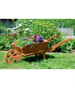 Dobar Pflanzschubkarre, 130 X 40 X 40 Cm -Gardena Store 4154845 WE MO 001 GrossePflanzenschubkarrebraunDobar