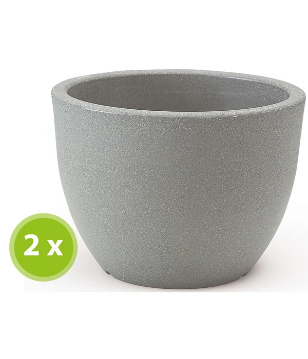 Farmet Kunststoff-Topf Orione, 2er-Set 3 Farmet Kunststoff-Topf Orione, 2er-Set