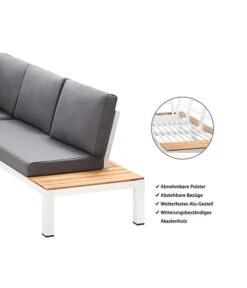 Dehner Aluminium-Lounge Malibu, 2-teilig 13 Dehner Aluminium-Lounge Malibu, 2-teilig -Gardena Store 4209870 WE IG 001 DehnerAluLoungeMalibu