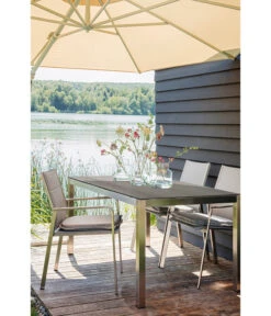 Dehner Premium Esstisch Nantes, Ca. B152/H75/T90 Cm -Gardena Store 4218210 4209920 4209938 WE DE 008 DehnerTischNantesNEUtif