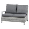 Siena Garden Bank Rechts Corido, 88 X 136 X 83 Cm -Gardena Store 4330627 WE FS 001 Modulcorido2eri grey
