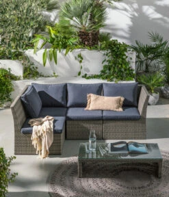 Dehner Geflecht-Lounge Rom, 4-teilig 26 Dehner Geflecht-Lounge Rom, 4-teilig -Gardena Store 4407334 WE MO 002 DehnerGeflechtLoungeRomNEU