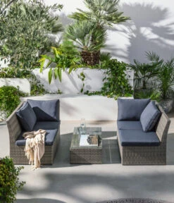 Dehner Geflecht-Lounge Rom, 4-teilig 27 Dehner Geflecht-Lounge Rom, 4-teilig -Gardena Store 4407334 WE MO 003 DehnerGeflechtLoungeRomNEU