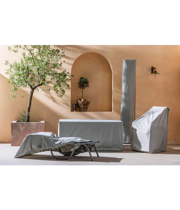 Dehner Abdeckhaube Für Stühle, Grau, Ca. B70/H110/T70 Cm 5 Dehner Abdeckhaube Für Stühle, Grau, Ca. B70/H110/T70 Cm – Bild 3