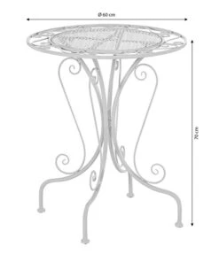 Dehner Tisch Luca, Ca Ø60/H70 Cm -Gardena Store 4416517 4417606 6665962 WE BG 001 TischLuca