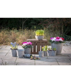 Artstone Kunststoff-Balkonkasten Claire 12 Artstone Kunststoff-Balkonkasten Claire -Gardena Store 5160460 1676006 WE MO 001 KunststoffTopfClairegrau