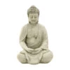 Denscho Stein-Buddha Sitzend, Schlank, Grau 2 Denscho Stein-Buddha Sitzend, Schlank, Grau -Gardena Store 5168752 WE FS 001 SteinBuddhasitzendschlankgrau