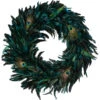 Dehner Kranz Peacock, Ca. Ø65 Cm -Gardena Store 6031983 WE FS 001 KranzFeatherPeacock65cm