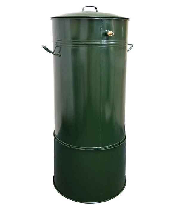 RENNER Metall-Regentonne Inkl. Steckanschluss Und Sockel, 150 L, Dunkelgrün 10 RENNER Metall-Regentonne Inkl. Steckanschluss Und Sockel, 150 L, Dunkelgrün – Bild 8