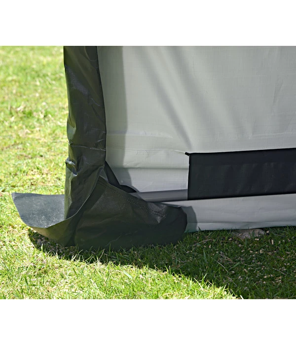 Shelter Logic Weidezelt Run-In, Ca. B260/H150/T300 Cm 9 Shelter Logic Weidezelt Run-In, Ca. B260/H150/T300 Cm – Bild 7