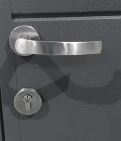 Wolff Finnhaus Gerätehaus Eleganto Duplex 5221, Ca. B542/H226/T228 Cm -Gardena Store 6618599 WE DE 006 FinnhausGeraetehaus