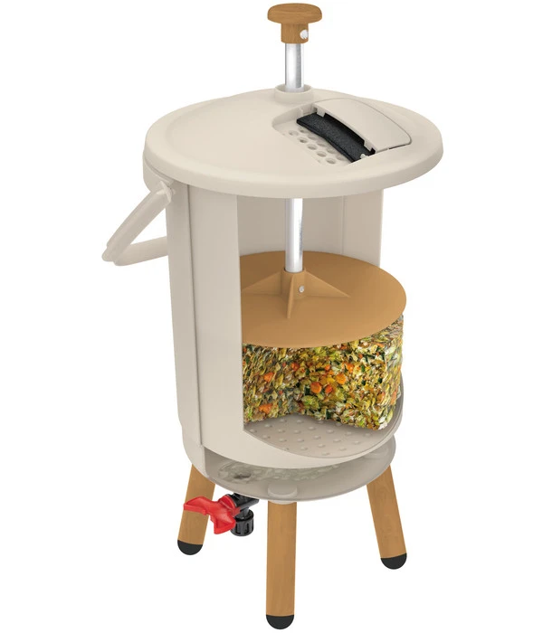 JUWEL® Bokashi Komposter Sensei, Ca. Ø27/H57 Cm 4 JUWEL® Bokashi Komposter Sensei, Ca. Ø27/H57 Cm – Bild 2