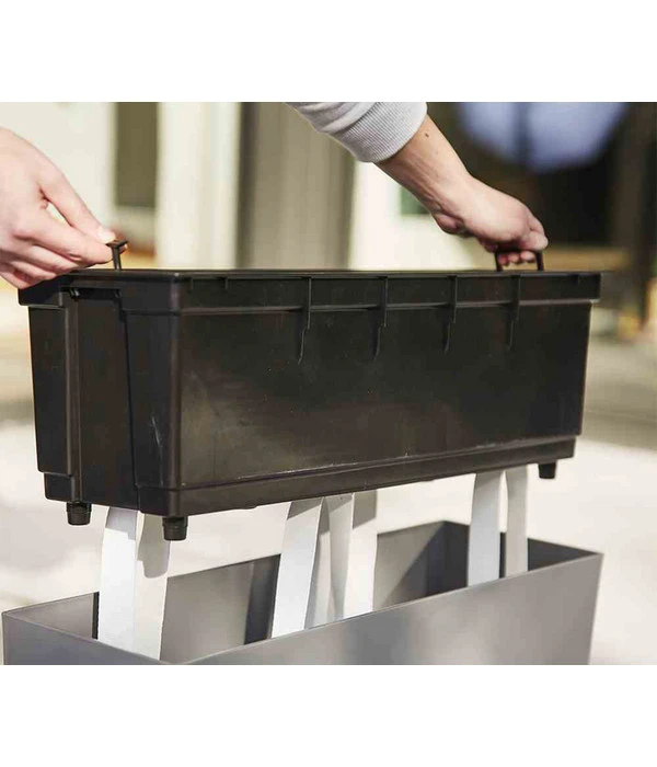 Siena Garden Kunststoff-Kasten Loire, Eckig, Grau, Ca. B56/H36,5/T19 Cm 6 Siena Garden Kunststoff-Kasten Loire, Eckig, Grau, Ca. B56/H36,5/T19 Cm – Bild 4