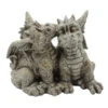 Dehner Polyresin-Drachenpaar, Ca. H19,5 Cm -Gardena Store 6657571 WE FS 001 PolyresinDrachen