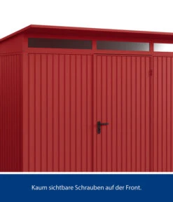 Hörmann Berry-Gerätehaus Classic-P Typ 3, Ca. B312,7/H232,3/T283,4 Cm -Gardena Store 6669196 WE DE 005 HoermannMetallgeraetehaus