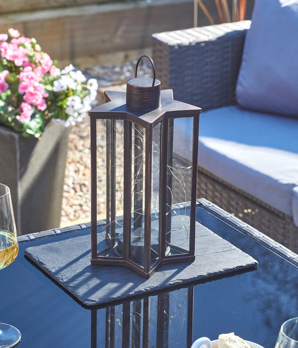 Smart Garden Solar-Laterne Firefly, Ca. B16/H28/T16 Cm 4 Smart Garden Solar-Laterne Firefly, Ca. B16/H28/T16 Cm – Bild 2