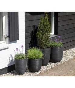 Capi Europe Kunststoff-Topf Rib Hoch, Rund 7 Capi Europe Kunststoff-Topf Rib Hoch, Rund -Gardena Store 6697304 WE MO 002 CapiEuropeKunststoffTopfRibrund