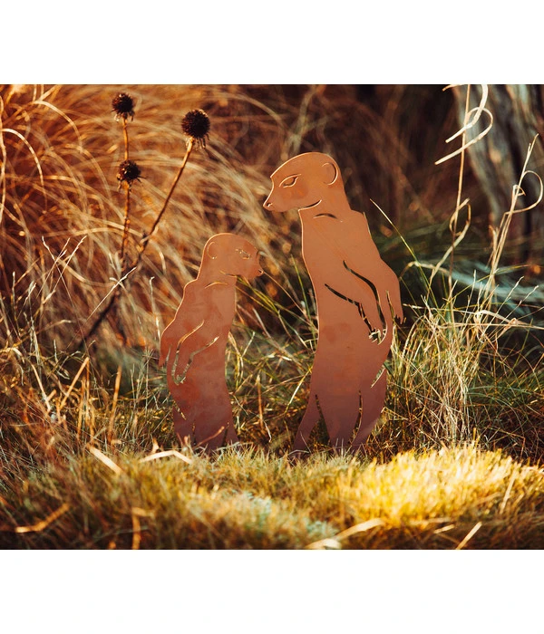 Ferrum Metall-Erdmännchen Xaver 4 Ferrum Metall-Erdmännchen Xaver – Bild 2