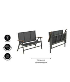 Dehner Klappbank Colmar, 2-Sitzer 9 Dehner Klappbank Colmar, 2-Sitzer -Gardena Store 6701692 WE IG 001 DehnerKlappbankColmar2Sitzer