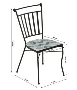 Dehner Mosaikstuhl Letizia -Gardena Store 6702070 WE BG 001 DehnerMosaikStuhlLetiziaNeu