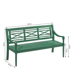 Dehner Gartenbank Emma, 3-Sitzer 12 Dehner Gartenbank Emma, 3-Sitzer -Gardena Store 6708473 WE BG 001 BankEmma3er