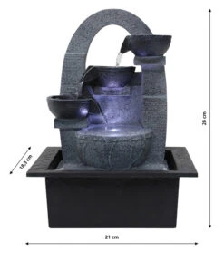 Dehner Polyresin-Zimmerbrunnen Skleda 7 Dehner Polyresin-Zimmerbrunnen Skleda -Gardena Store 6720155 WE DE 001 ZimmerbrunnenSkleda